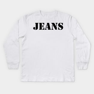 JEANS Kids Long Sleeve T-Shirt